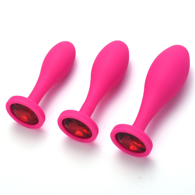 Drop Shipping Silicone Anal Sex Toys Water Drop Design Black Anal Massager Butt Plug Anal Plug Set