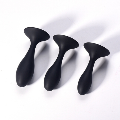 Drop Shipping Silicone Anal Sex Toys Water Drop Design Black Anal Massager Butt Plug Anal Plug Set