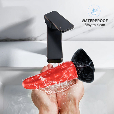 Sex Giant Dog Dildo Colorful Dinosaur Scales Penis with Suction Cup Sex Toys for Women Silicone Big Penis Animal Huge Di