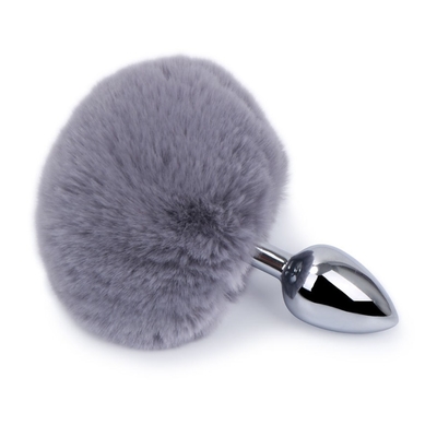 Various Colors Metal Sex Toys Anal Plug With Bunny Tail