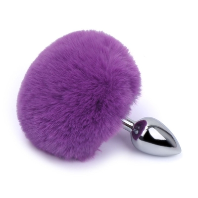 Various Colors Metal Sex Toys Anal Plug With Bunny Tail