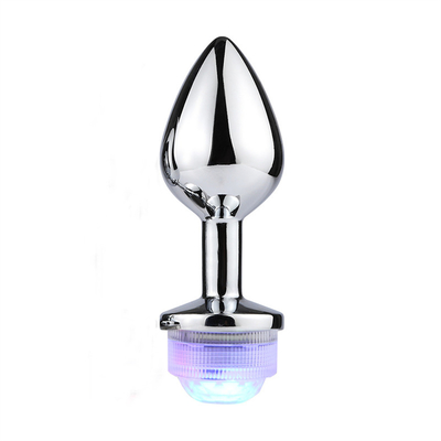 Color Changing Anus Enlarge Anal Butt Plug With Remote Anal Light Up Plug Anal Plug With Led Lights