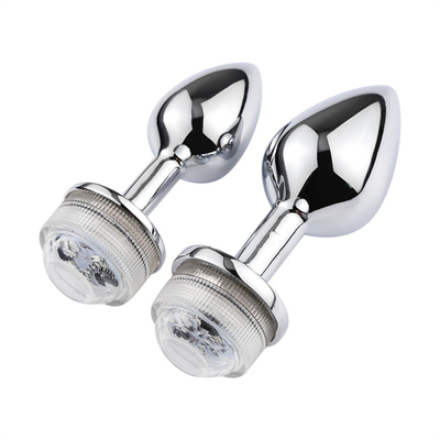 Color Changing Anus Enlarge Anal Butt Plug With Remote Anal Light Up Plug Anal Plug With Led Lights