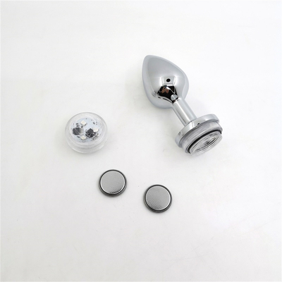 Color Changing Anus Enlarge Anal Butt Plug With Remote Anal Light Up Plug Anal Plug With Led Lights
