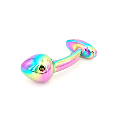 Gay Anal Toys for Adults Plug Anal Sex Metal Butt Plug Jewelry Erotic Toy Mini Vibrator Anal Plug Private Good for Men/W