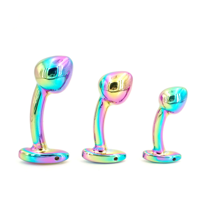 Gay Anal Toys for Adults Plug Anal Sex Metal Butt Plug Jewelry Erotic Toy Mini Vibrator Anal Plug Private Good for Men/W
