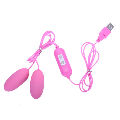 20 Speeds Dual Vibrating Eggs Bullet Vibrator Jumping Egg sex toy For Women