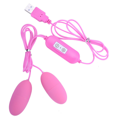 20 Speeds Dual Vibrating Eggs Bullet Vibrator Jumping Egg sex toy For Women