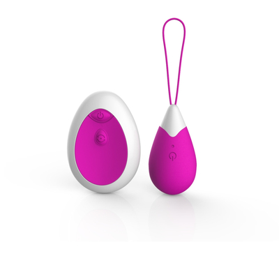 Silicone 10 Frequencies Remote Control Jump Love Egg Vibrator