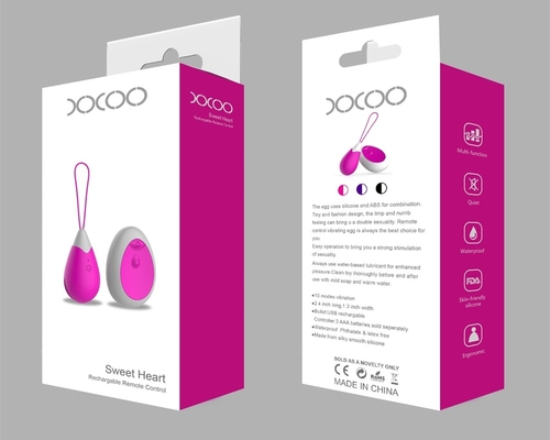 Silicone 10 Frequencies Remote Control Jump Love Egg Vibrator