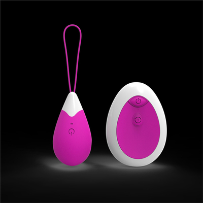 Silicone 10 Frequencies Remote Control Jump Love Egg Vibrator