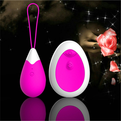 Silicone 10 Frequencies Remote Control Jump Love Egg Vibrator