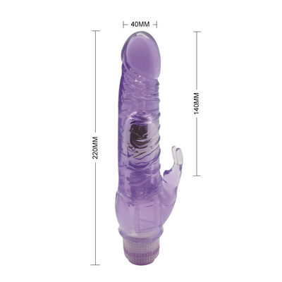 Rabbit Glans Penis G-Spot Vibrator Female Apparatus Silicone Vibration Vibrating dildo