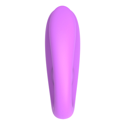 Invisible Wear Anal and Clitoris Massager Made of Medical Silicone U Shape G Spot Vibrator Sex Toys for Woman