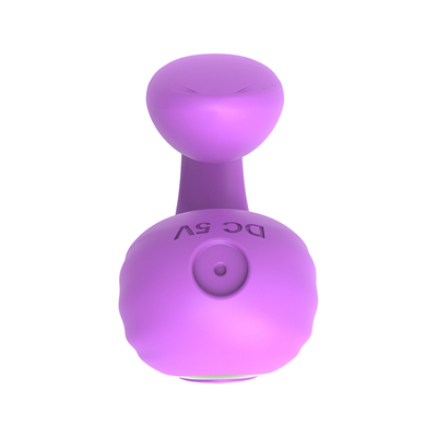 Invisible Wear Anal and Clitoris Massager Made of Medical Silicone U Shape G Spot Vibrator Sex Toys for Woman