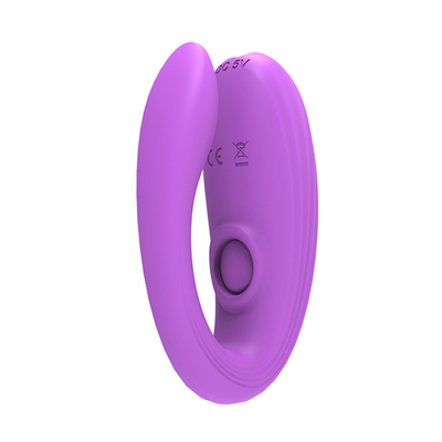 Invisible Wear Anal and Clitoris Massager Made of Medical Silicone U Shape G Spot Vibrator Sex Toys for Woman
