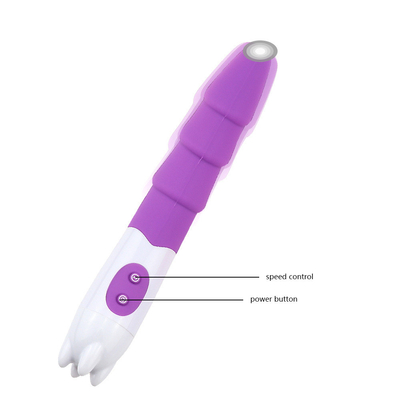 6 Speed Silicone Vibrator Sex Toy With Battery Power Power Dildo Vibrator For Woman