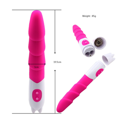 6 Speed Silicone Vibrator Sex Toy With Battery Power Power Dildo Vibrator For Woman