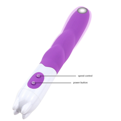 6 Speed Silicone Vibrator Sex Toy With Battery Power Power Dildo Vibrator For Woman