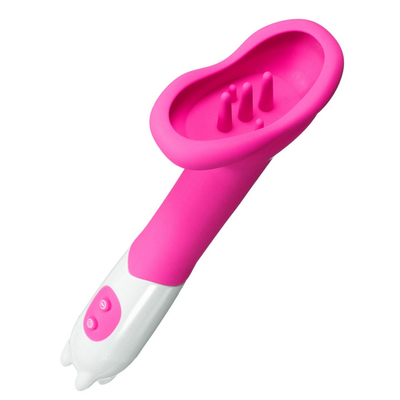 12 Speeds Tongue Vibrator Clitoris Stimulator Pussy Pump Nipple Vagina Massage Brush