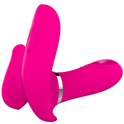 Hot Adult Erotic Products Heating Dildo Vibrator With Remote Control Wearable Vibrator For Female