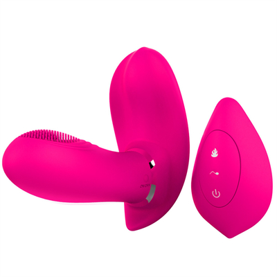 Hot Adult Erotic Products Heating Dildo Vibrator With Remote Control Wearable Vibrator For Female