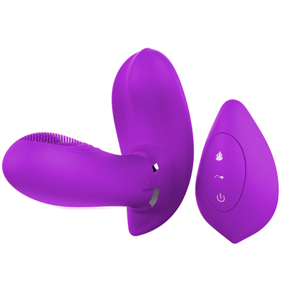 Hot Adult Erotic Products Heating Dildo Vibrator With Remote Control Wearable Vibrator For Female