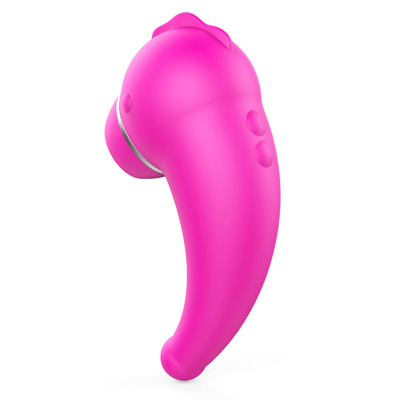 Mini Clit Sucker Vibrator Oral Licking Pussy Tongue Vibrating Nipple Sucking Clitoris Stimulator for Woman