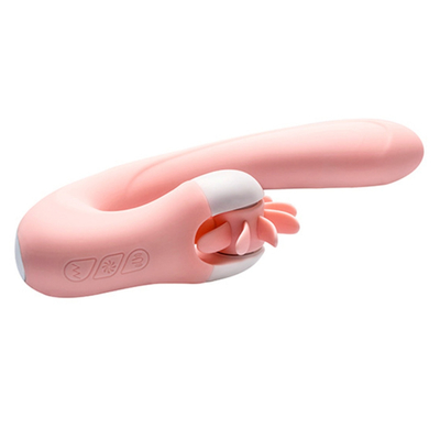 Oral Tongue Licking Clitoris Intelligent Heating Vibrator Rotation Tongue Sex Toy Vibrator For Women