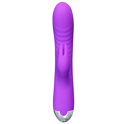 USB Rechargeable G-Spot Vagina Clitoris Massager Rabbit Vibrators For Women