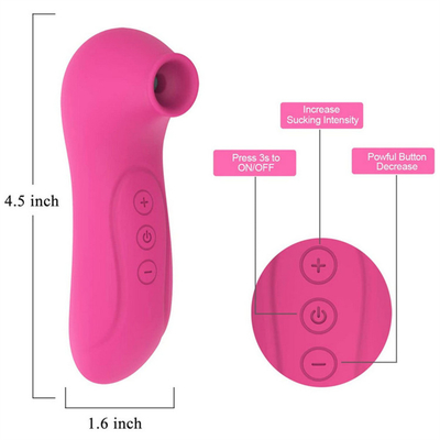 Clitoral Nipple Sucking Nipple Female Masturbator G spot Clitoral Stimulator Mini Vibrator Sex Toys for Women