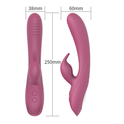 New Arrival Rabbit Vibe G Spot Stimulator 7 Speeds Vibration Dildo Vibrator Sex Toy for Women