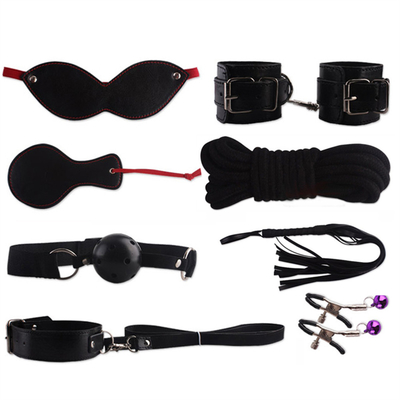 8pc/Set Popular BDSM Bondage Restraint Kit for Couple Joy