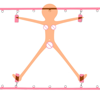 Wholesale High Quality Nylon Under Bed Restraints Set Bondage Sex Toys