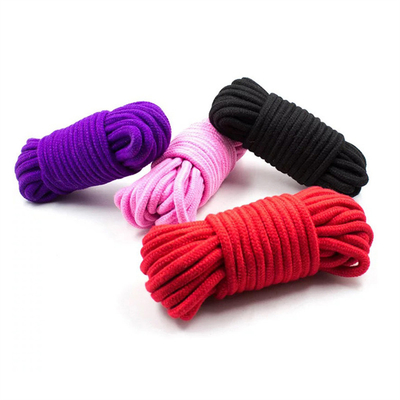 Wholesale Cotton Buckles Rope Bondage Slave Toys China Rope Bondage Gay Harnesses Belts Strap Restraints Fetish Rope 5M