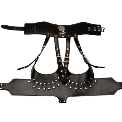 Beautiful Queen Model Leather Sexy Lingerie Bondage Breast Lingerie Body Harness Restraint