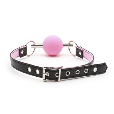 Silicone Soft Sex Toy Bdsm Bondage Plug Ball Open Mouth Gag