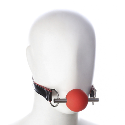 Silicone Soft Sex Toy Bdsm Bondage Plug Ball Open Mouth Gag