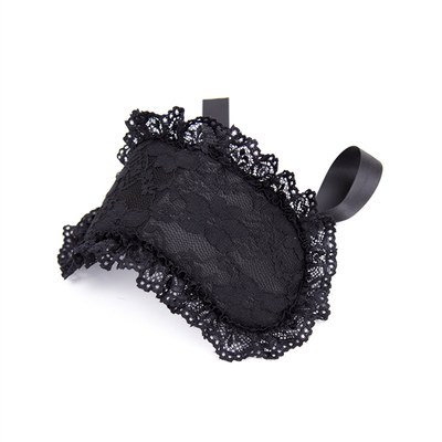 Flirting Lace Eye Blindfold for Adults Bondage Flirting Blindfold Factory Price Sinful Pink Blindfold Bondage Toy