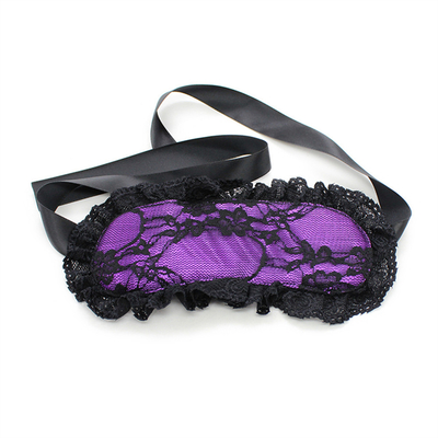 Flirting Lace Eye Blindfold for Adults Bondage Flirting Blindfold Factory Price Sinful Pink Blindfold Bondage Toy