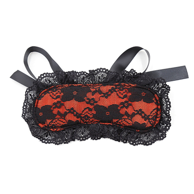 Flirting Lace Eye Blindfold for Adults Bondage Flirting Blindfold Factory Price Sinful Pink Blindfold Bondage Toy