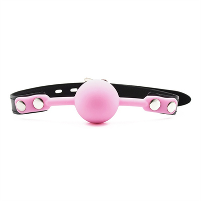 Silicone Soft Sex Toy Bdsm Bondage Plug Ball Open Mouth Gag