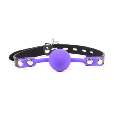 Silicone Soft Sex Toy Bdsm Bondage Plug Ball Open Mouth Gag