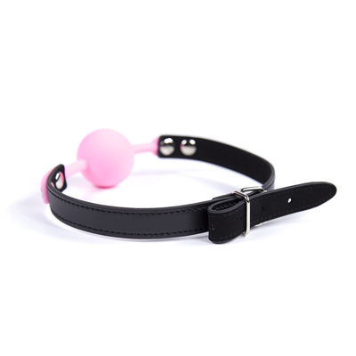 Silicone Soft Sex Toy Bdsm Bondage Plug Ball Open Mouth Gag