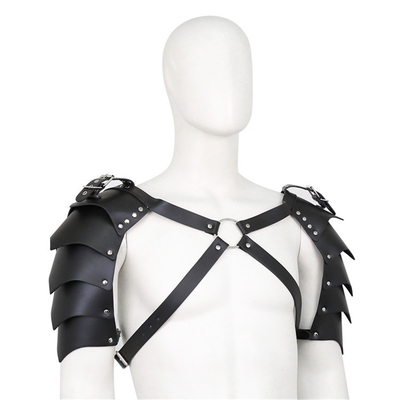 Fetish Men Sexual Chest Leather Harness Belts Adjustable BDSM Gay Body Bondage Harness Strap Rave Gay Clothing for Adult