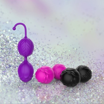 Silicone Vagina Stress Therapy Training Kegel Ball Sex Toy for Woman