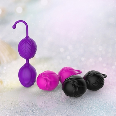 Silicone Vagina Stress Therapy Training Kegel Ball Sex Toy for Woman