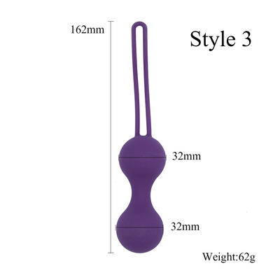 Silicone Vagina Stress Therapy Training Kegel Ball Sex Toy for Woman