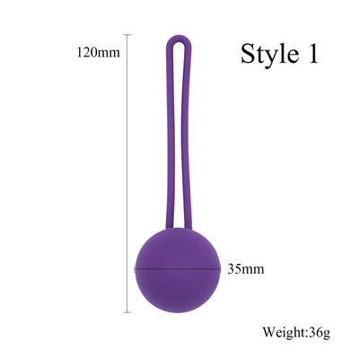 Silicone Vagina Stress Therapy Training Kegel Ball Sex Toy for Woman