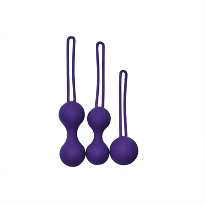 Silicone Vagina Stress Therapy Training Kegel Ball Sex Toy for Woman